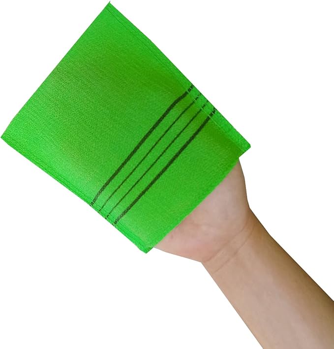 Korean Asian Exfoliating Bath Washcloth Mitt - Image 3