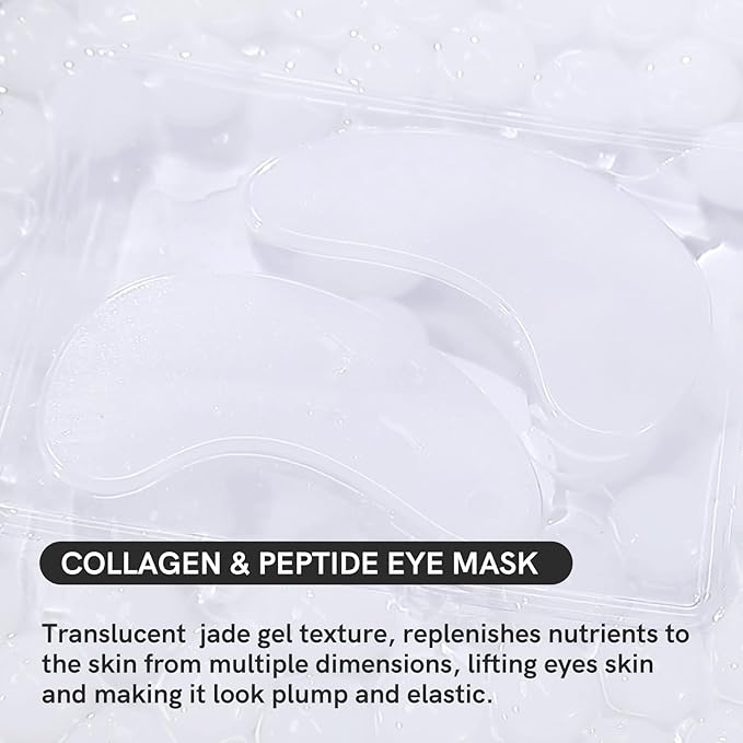 PEAUAMIE Under Eye Patches Collagen and Peptide Eye Mask - Image 5