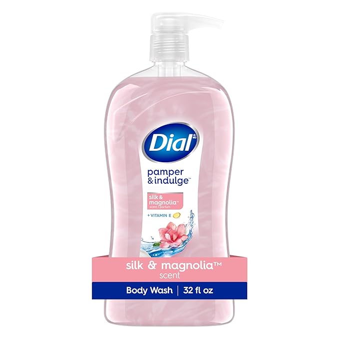 Dial Body Wash, Pamper & Indulge, Silk & Magnolia, 32 fl oz by DialSoap