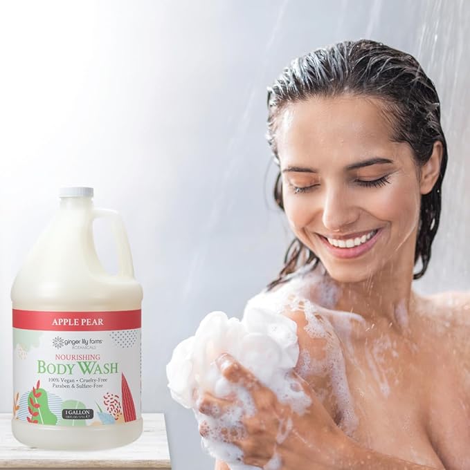 Ginger Lily Farms Botanicals Nourishing Body Wash, 100% Vegan & Cruelty-Free - Image 7