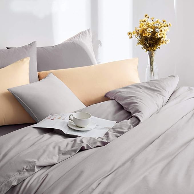 FLXXIE 6 Pack Microfiber Queen Pillowcases, Ultra Soft and Wrinkle, Fade - Image 2