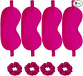 Satin Eye Mask 8Pcs Silk Sleep Masks Silky Blindfold Eyeshade Blackout Eyes by WJingYiJia