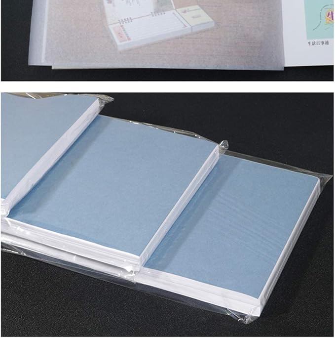 STOBOK 500 Sheets Tracing Paper 8.5 X 11 Inches Translucent Lightweight Paper for Drawing Sketching Animation and Crafting