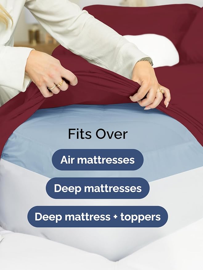Extra Deep Split King Sheet Set - Image 6