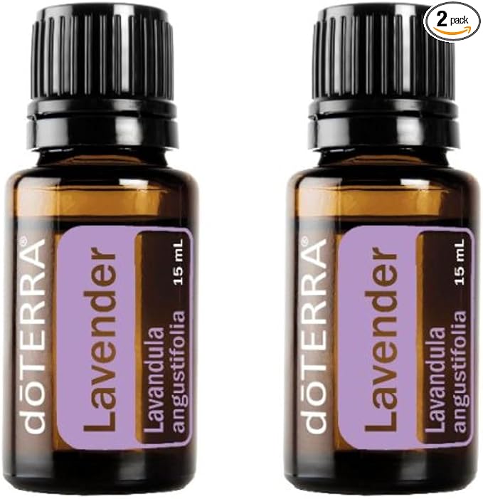 doTERRA Lavender Essential Oil - 15 ml - 2 Pack by doTERRA