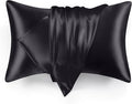 Love's cabin Satin Pillowcase Set of 2 King Size 20x36, Cooling Pillow Covers by Lovescabin