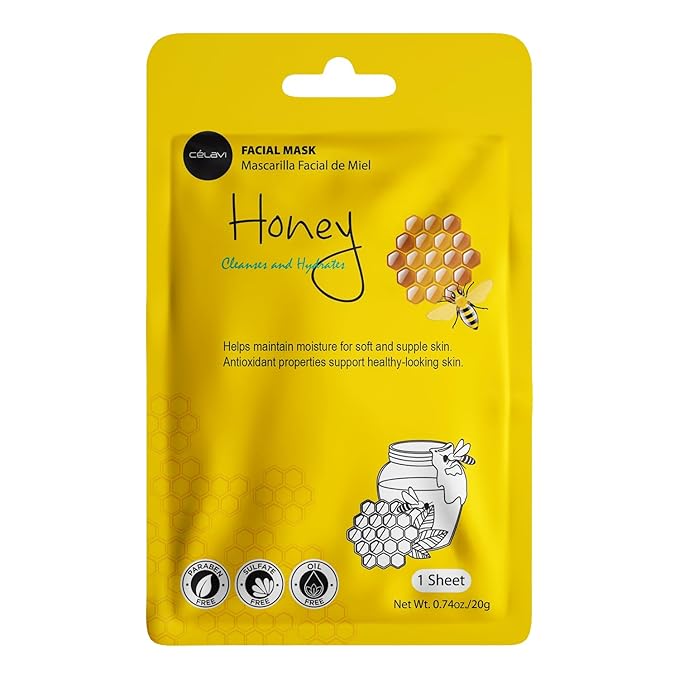 celavi Essence Facial Face Mask Paper Sheet Korea Skin Care Moisturizing 4 packs - Image 3