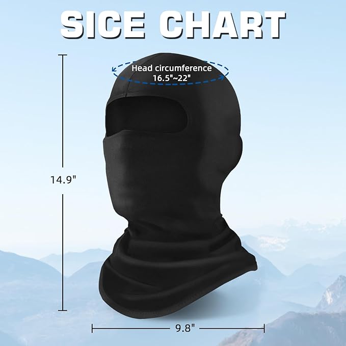 Xeoxarel 6 Pack Balaclava Ski Mask - Image 8