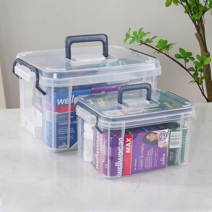 HEY FOLY 15qt Medicine Organizer Storage Box by HeyFoly