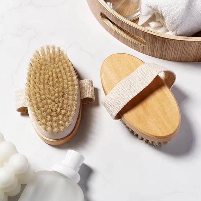 Dry Body Brush – Eco-Friendly Natural Bristles - Image 8