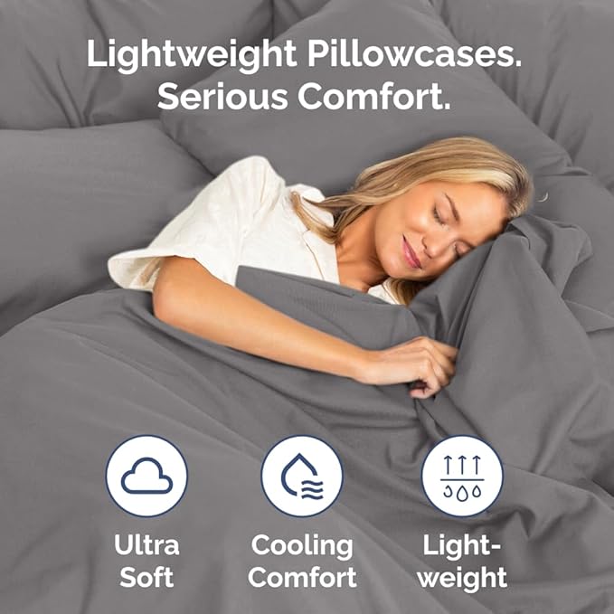 King Standard Pillow Cases Set of 4 - Image 3