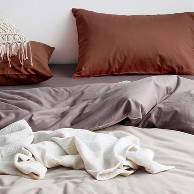 FLXXIE Pillow Cases Queen, Soft Microfiber Pillow Covers - Image 5