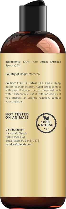Handcraft Blends Moroccan Argan Oil - Image 3