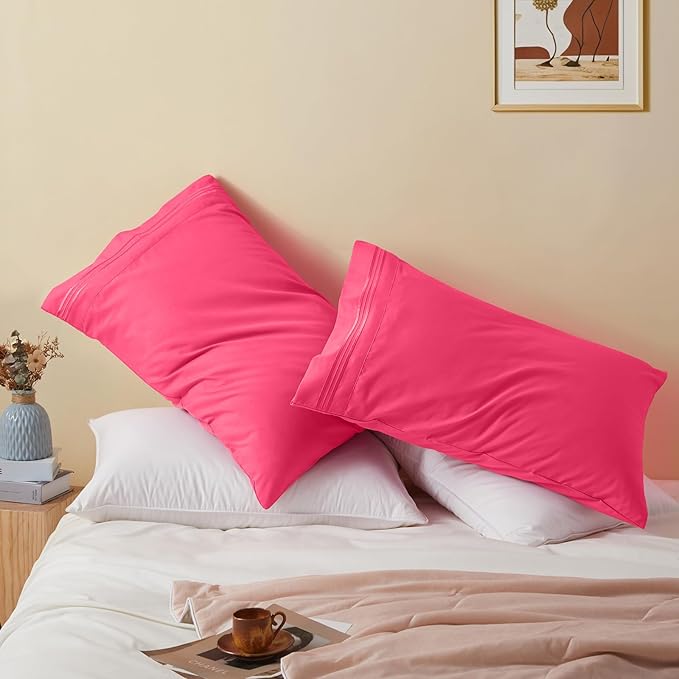 Vonty 2 Pack Standard Pillow Cases - Image 4