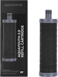 AQUAYOUTH 2.0 Carbon Shower Head Filter | Removes Chlorine, Heavy Metals by AQUAYOUTH