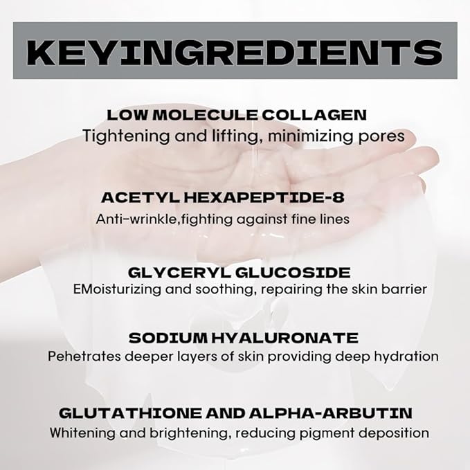 Collagen Face Mask Hydrating Overnight Collagen Face Mask Deep Collagen Anti - Image 6
