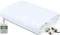 Royale Linen 100% Organic Cotton California King Flat Sheet Only by ROYALELINENS