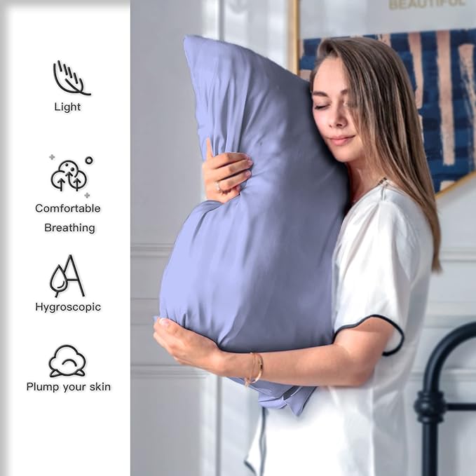 Natural Mulberry Silk Pillowcase - Image 4