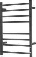 Towel Warmer Bathroom Wall Mounted Drying Rack Plug-in Electric Heated Towel by SHARNDY