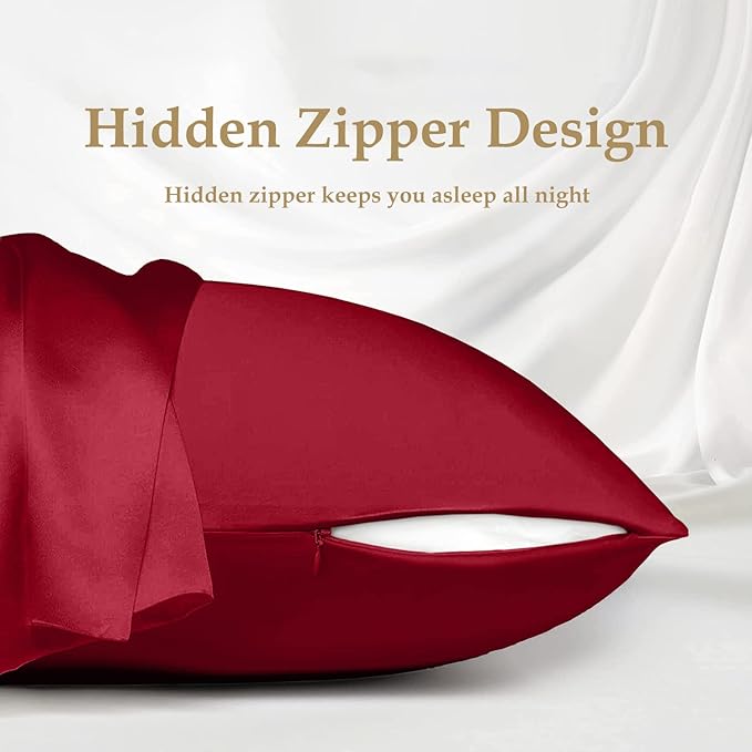 INSSL Silk Pillowcase r Women, Mulberry Silk Pillowcase - Image 5