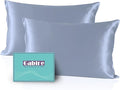 Gabire Mulberry Silk Pillowcases Set of 2, Both Sides Real Silk Pillowcase by MulberrySilkPillowcases
