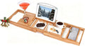 Utoplike Bamboo Bathtub Caddy Tray Bath Tray by Utoplike