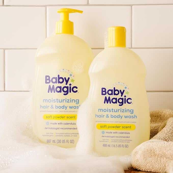 Baby Magic Moisturizing Hair & Body Wash Calendula & Coconut, Specially - Image 8