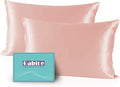 Gabire Mulberry Silk Pillowcases Set of 2, Both Sides Real Silk Pillow Covers by MulberrySilkPillowcases