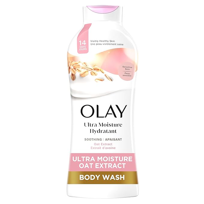 Olay Body Wash for Women, Ultra Moisture, For Sensitive Skin, Soothing Formula by Olay