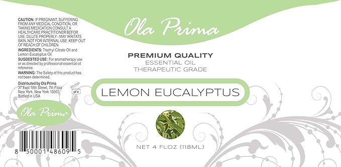 Ola Prima Lemon Eucalyptus Essential Oil – Therapeutic Grade - Image 2