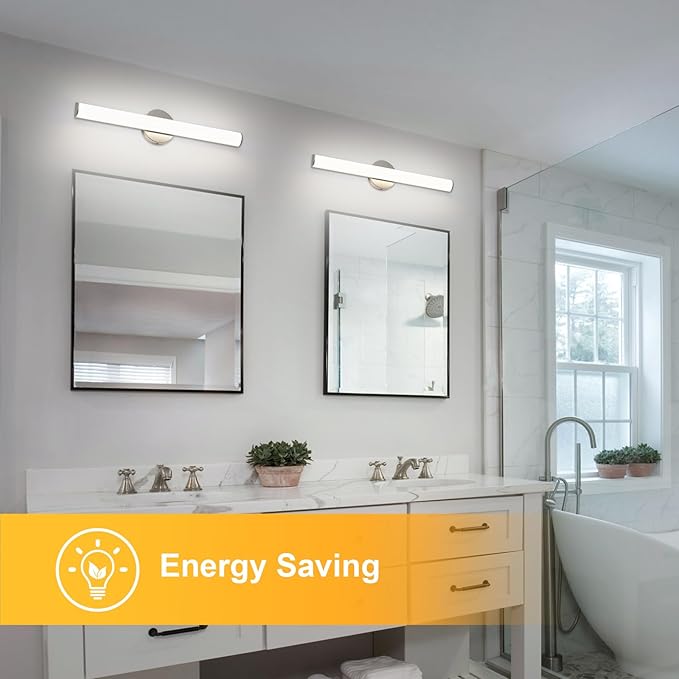 OOWOLF LED Bathroom Vanity Light 4Pack, 16W 24inch Bathroom Lights Fixture - Image 7