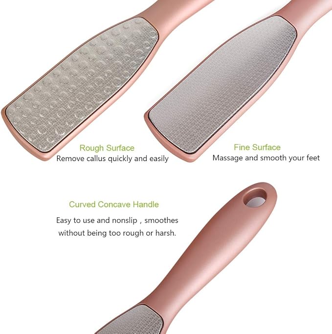 BEZOX Foot File Callus Remover, Double Sided Foot Scrubber - Image 4