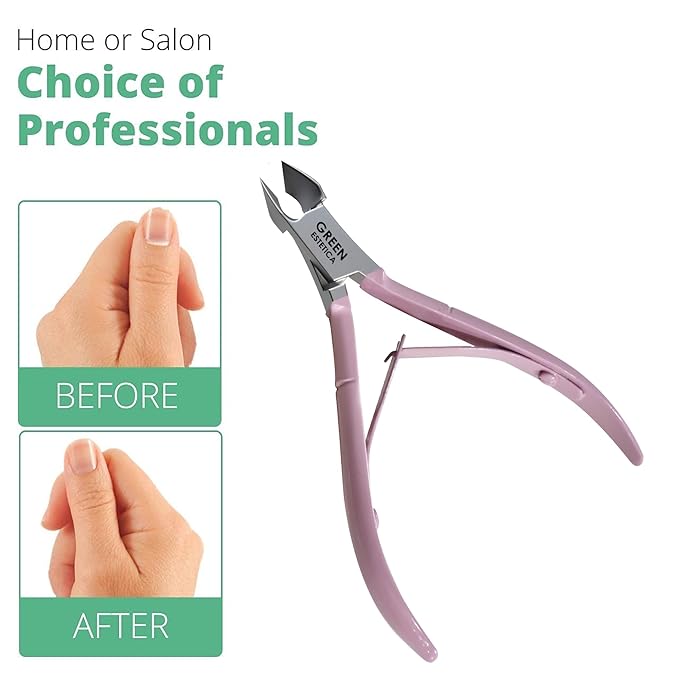 Professional Cuticle Trimmer Nail Cuticle Cutter Stainless Steel Cuticle Nippers - Image 5