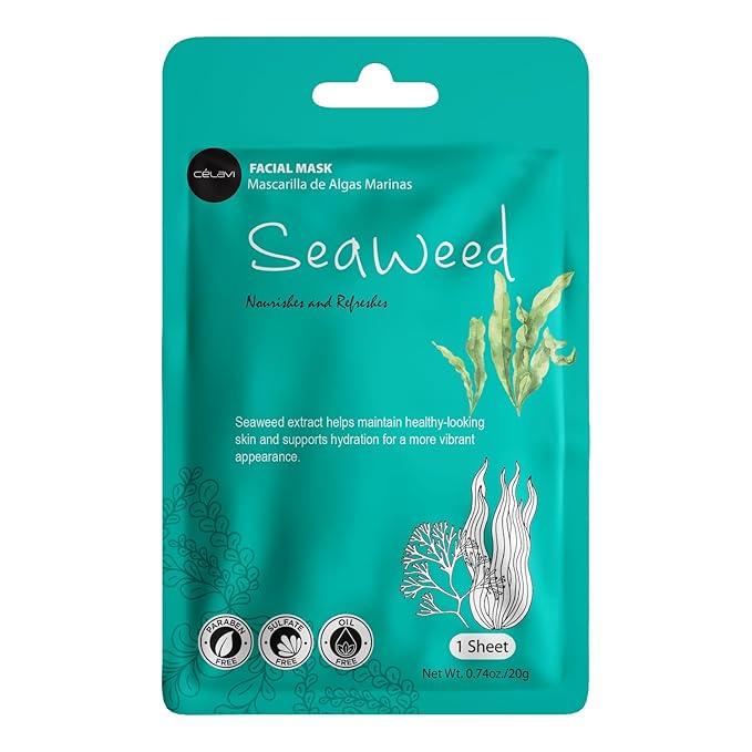 Celavi Face Mask Sheet 12 Pacl K-Beauty Skincare Korea Skin Care Moisturizing - Image 3