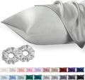 Queen Satin Pillowcase for Hair 2pc, Similar to Silk Pillow Cases, Easier Care by Vielit