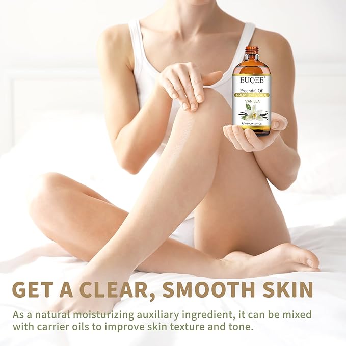 EUQEE Vanilla Essential Oil 118 ml Premium Vanilla Oil - Image 5