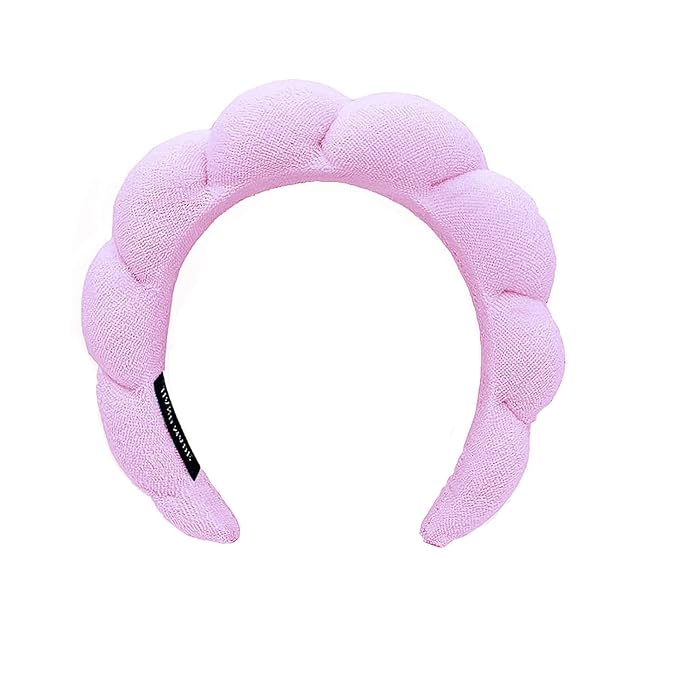 Spa Headbands for Washing Face Makeup Skin Care Headband Women Bubble Facial by TYSSELY