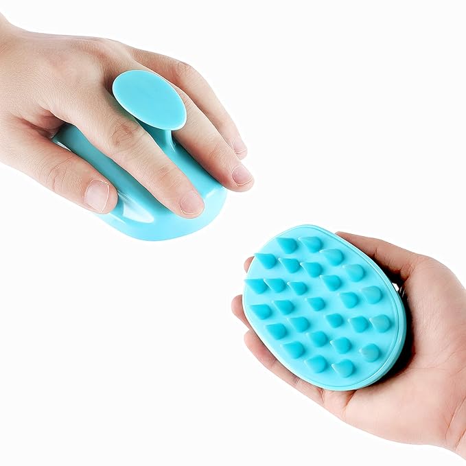 Scalp Massager Shampoo Brush, Hair Scalp Scrubber Shower Hair Brush Head - Image 4