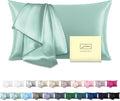 Mulberry Silk Pillowcase for Hair and Skin Standard Size 20"X 26" Pillow Case by Suatien