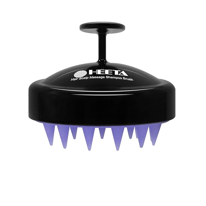 HEETA Scalp Massager Hair Growth, Soft Silicone Scalp Scrubber Shampoo Brush by HEETA