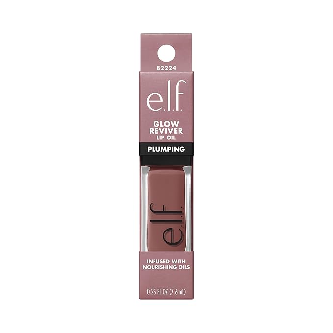e.l.f. Glow Reviver Plumping Lip Oil, Tinted Lip Plumper - Image 9