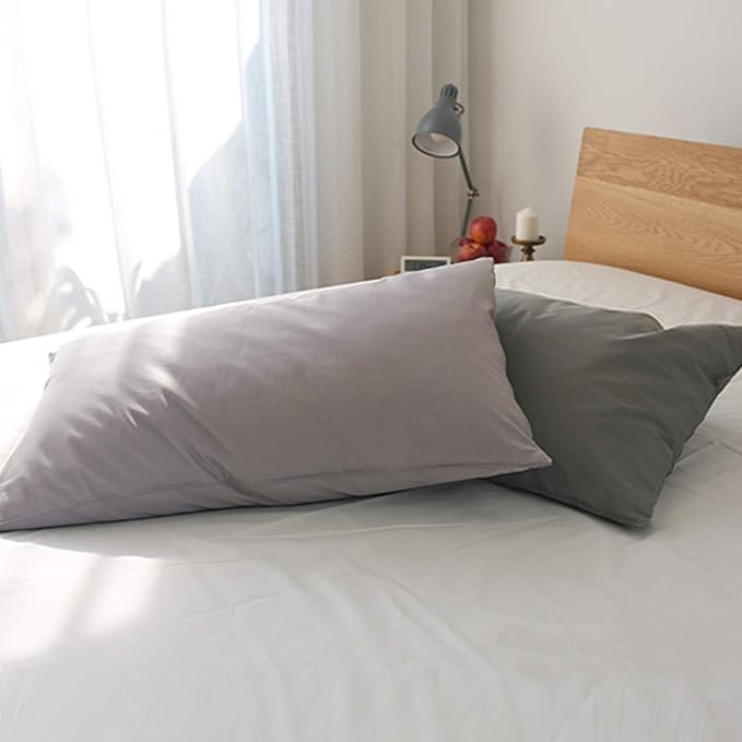 FLXXIE 6 Pack Microfiber Queen Pillowcases, Ultra Soft and Wrinkle, Fade - Image 4