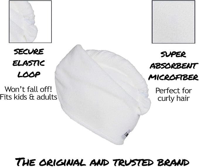 Turbie Twist 2-Pack Microfiber Hair Towel - Image 8
