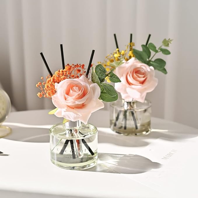 COCODOR Rose Reed Diffuser Set / 6.7oz / Garden Lavender/Scent Diffuser - Image 7