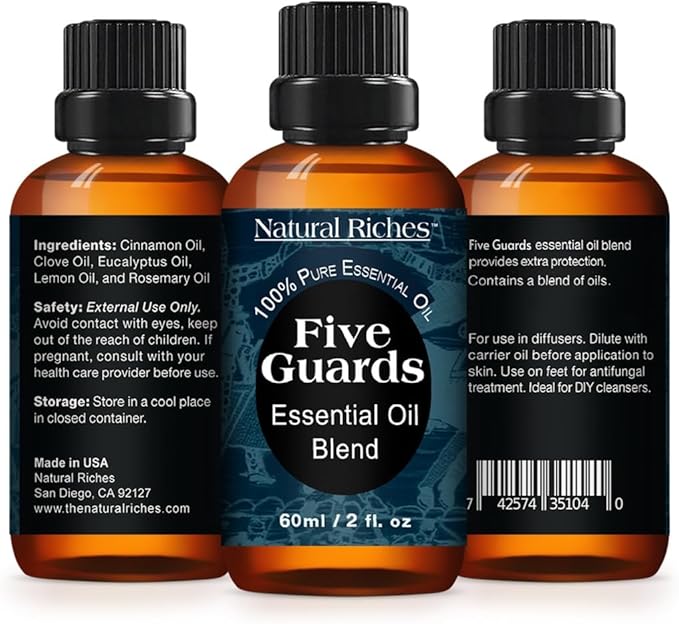 Natural Riches Five Guards Essential Oil Blend Health Shield - Image 6