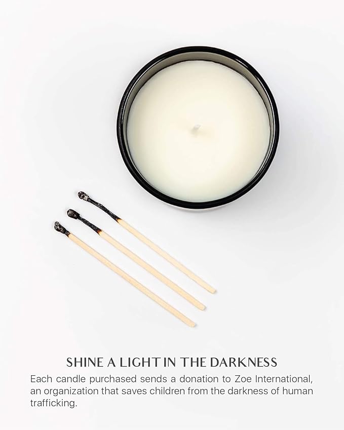 Benevolence LA Lavender, Mint & Sage Scented Candle | Soy Christmas Candles - Image 4