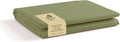 Linen Home 100% Cotton Percale 1 Flat Sheet, Twin Size by LINENHOME