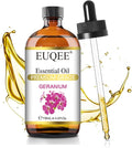 EUQEE Geranium Essential Oil 118 ml Pure Geranium Oil by EUQEE