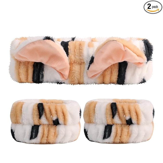 PERFECTSIGHT 2 Pack Cute Animal Headbands by PERFECTSIGHT