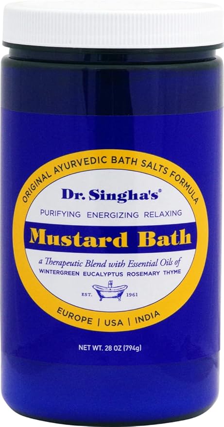 Dr. Singha’s Mustard Bath – Therapeutic Bath Salts by DrSinghas